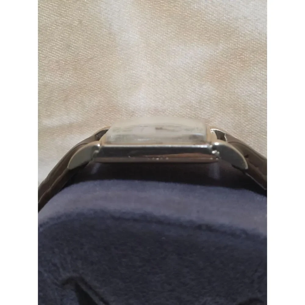 Vintage 1940s Waltham Art Deco Tank Watch 10K Gold Filled USA 17J Cal 750-B